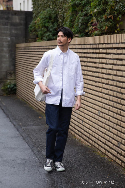 オンライン限定【メンズ】ストレートデニムパンツ_OK5013E