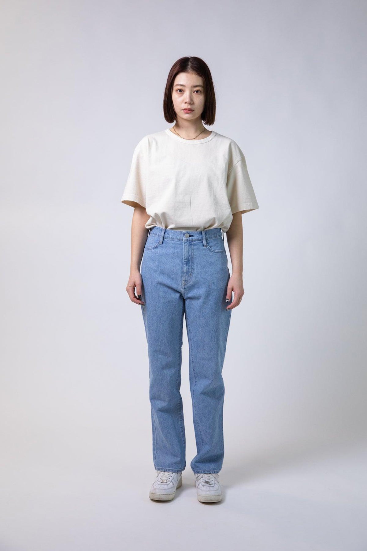 レディース】ストレートデニムパンツ_OK1022E/オカヤマDENIM,オカヤマ