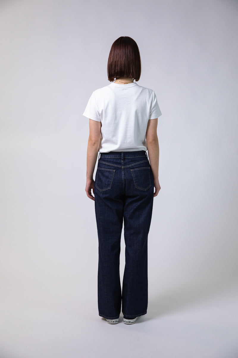 レディース】ワイドデニムパンツ_OK1024E/オカヤマDENIM,オカヤマ