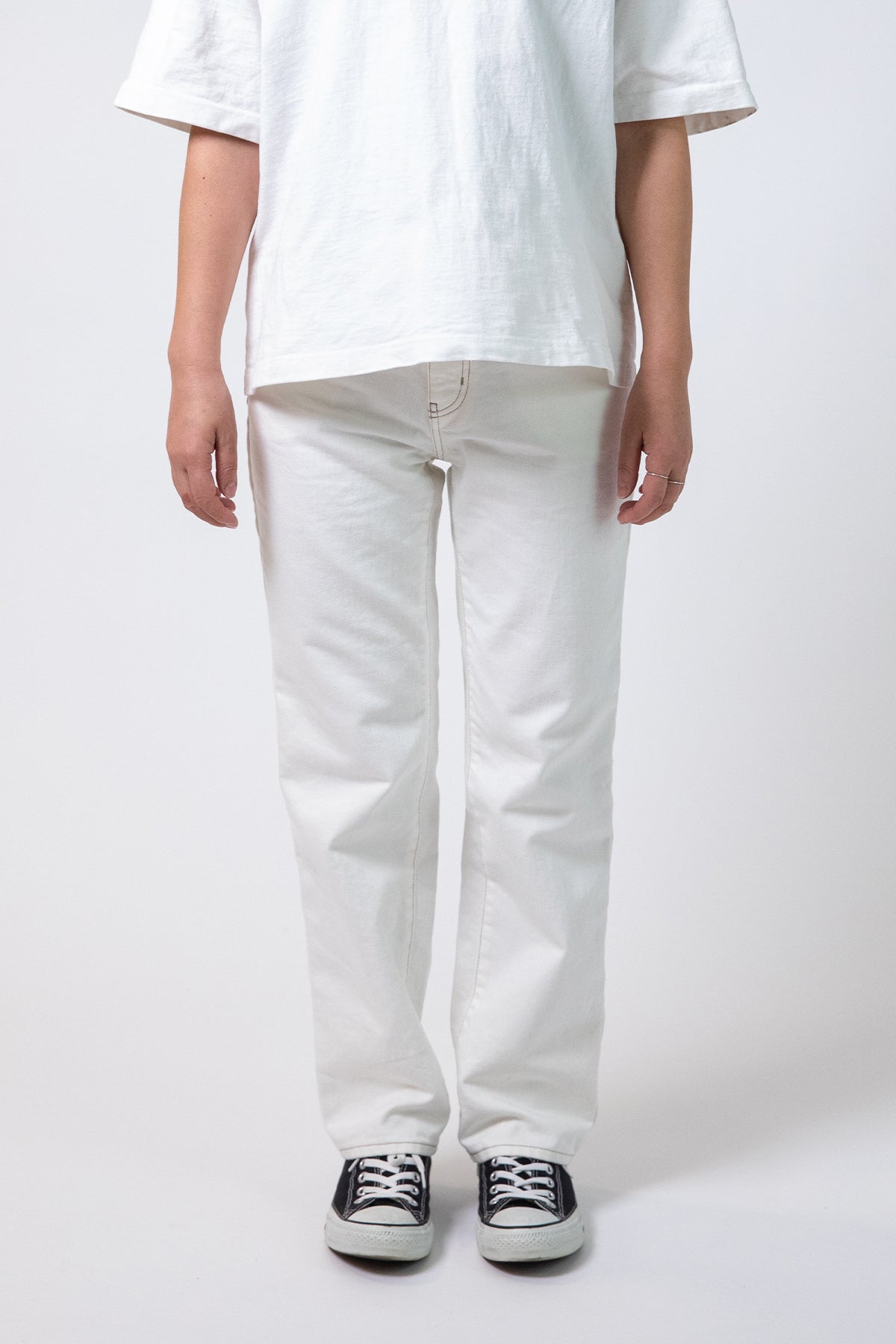 未使用 ヤオイタカスミyaoitakasumiさんモモンガパンツ(オフホワイト) TAAKK - 【25SS】ジャパニーズ ワーク パンツ / JAPANESE WORK PANTS