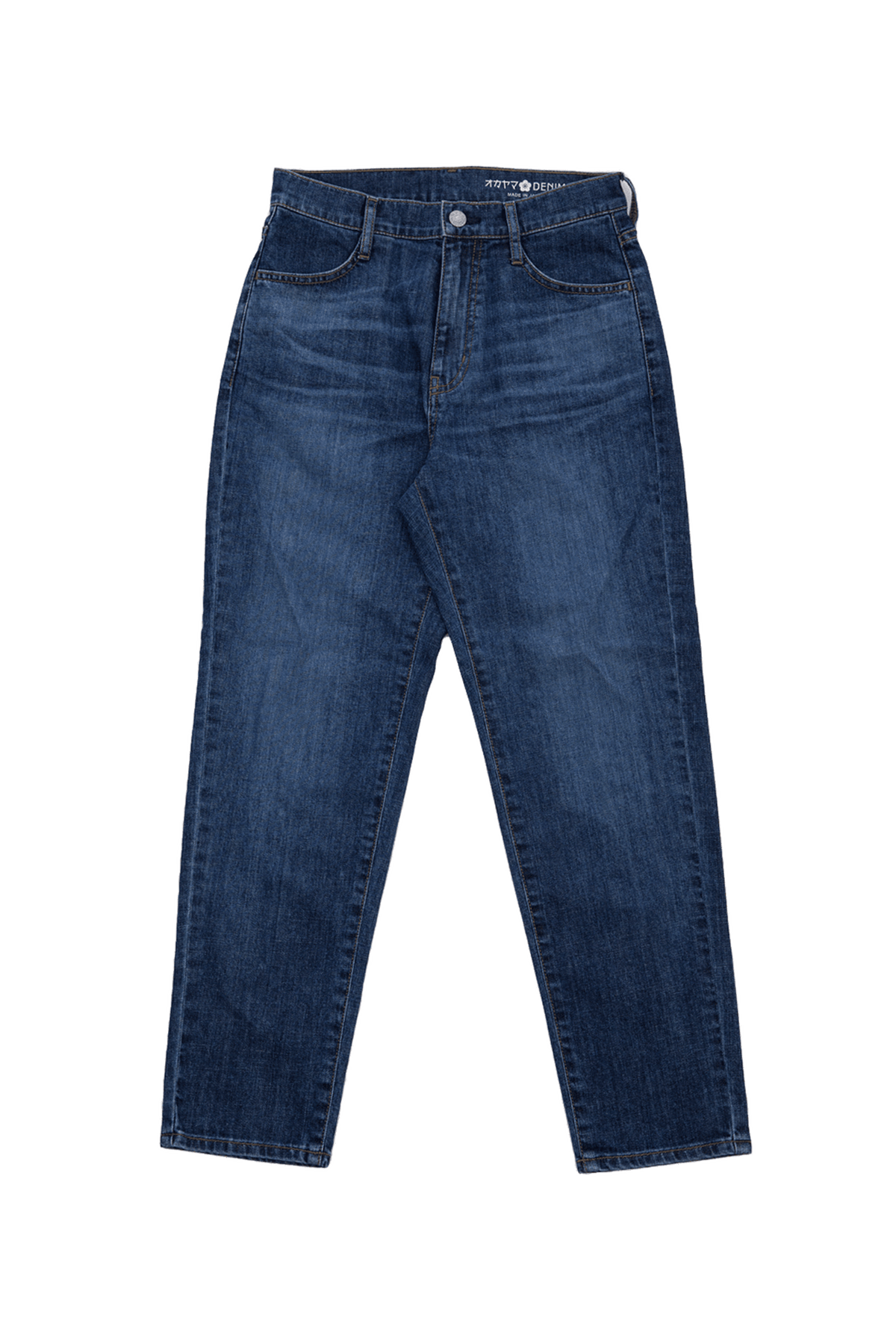 レディース】テーパードデニムパンツ_OK1025E/オカヤマDENIM